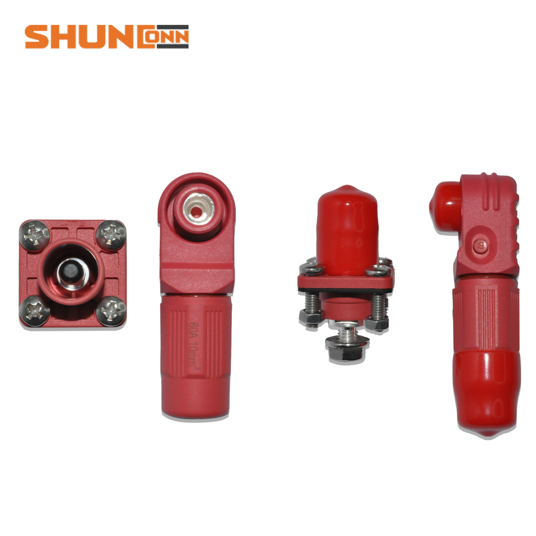 Shunconn Energy Storage Cabinet Connector 60A/100A External thread Φ6